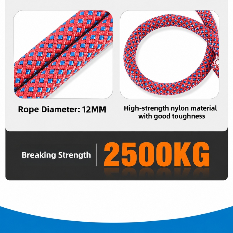 12mm Nylon Fixed‑Length Climbi - Outdoor Adventure At ulasan dan harga