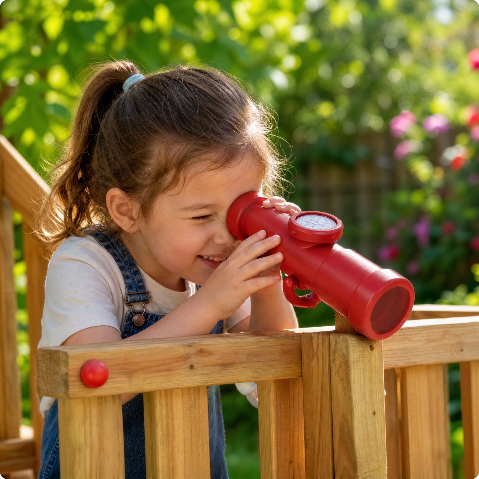 Monocular Toy Telescope Glossy - Outdoor Adventure Recreation ulasan dan harga
