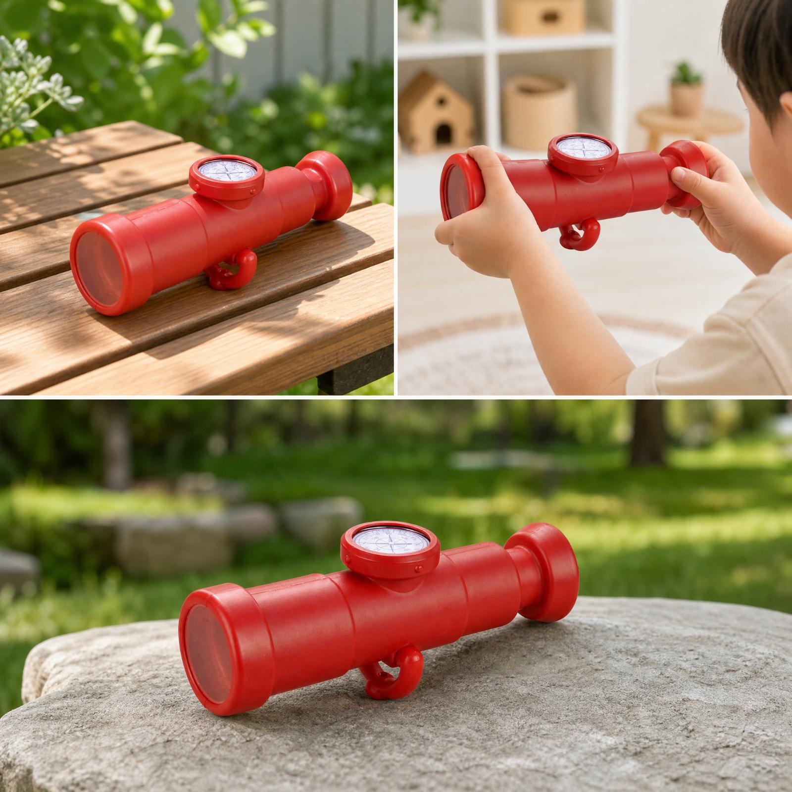 Monocular Toy Telescope Glossy - Outdoor Adventure Recreation ulasan dan harga