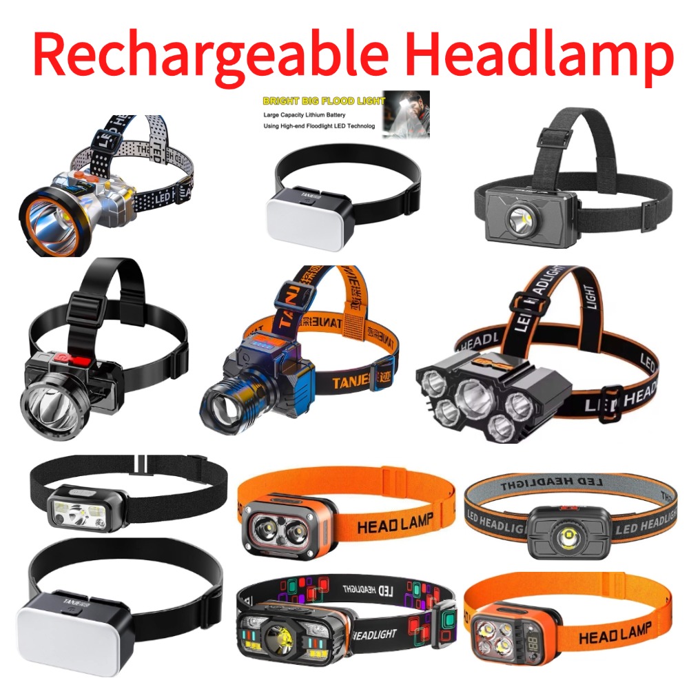 Rechargeable Headlamp with 32  - Outdoor Adventure At ulasan dan harga