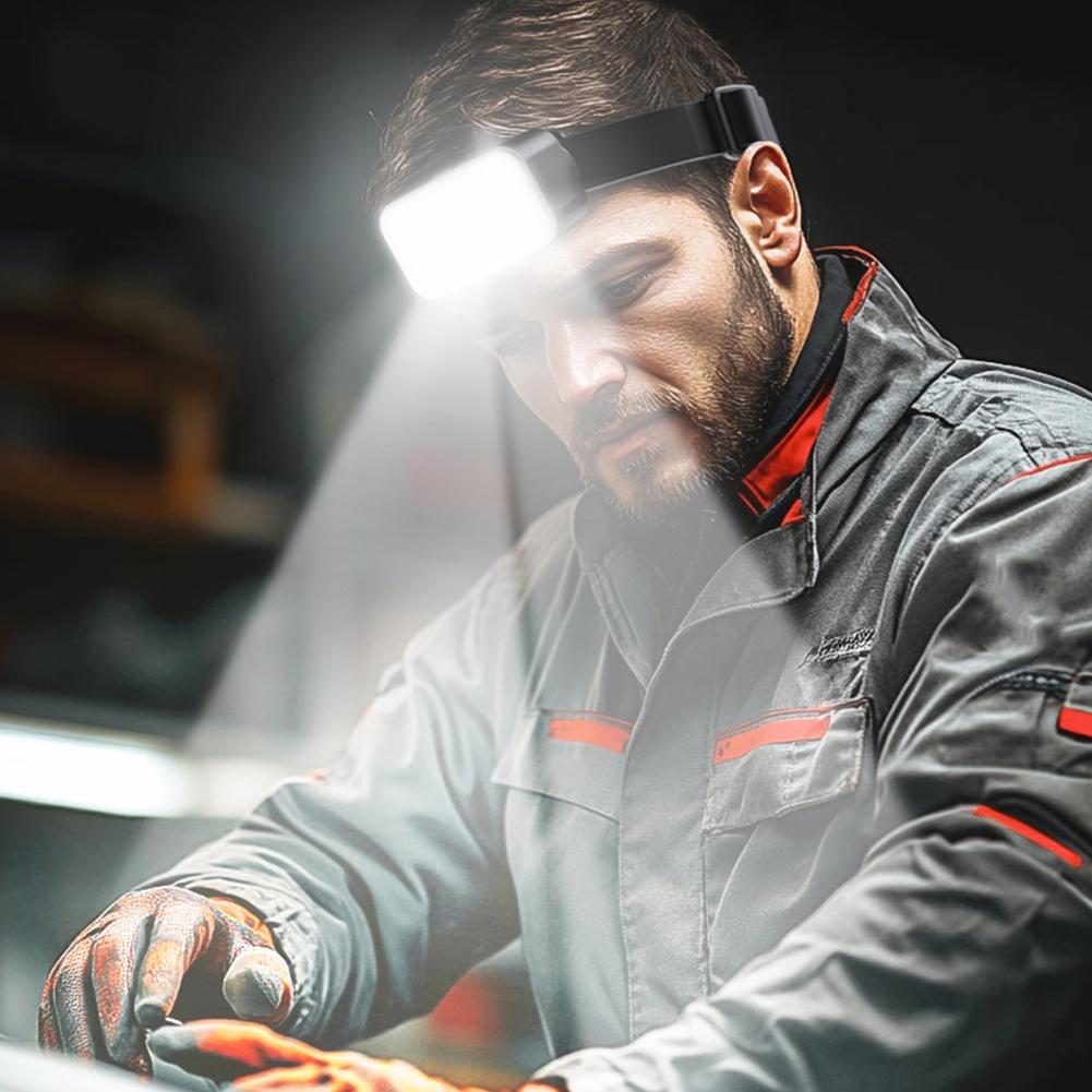 Rechargeable Headlamp with 32  - Outdoor Adventure At ulasan dan harga