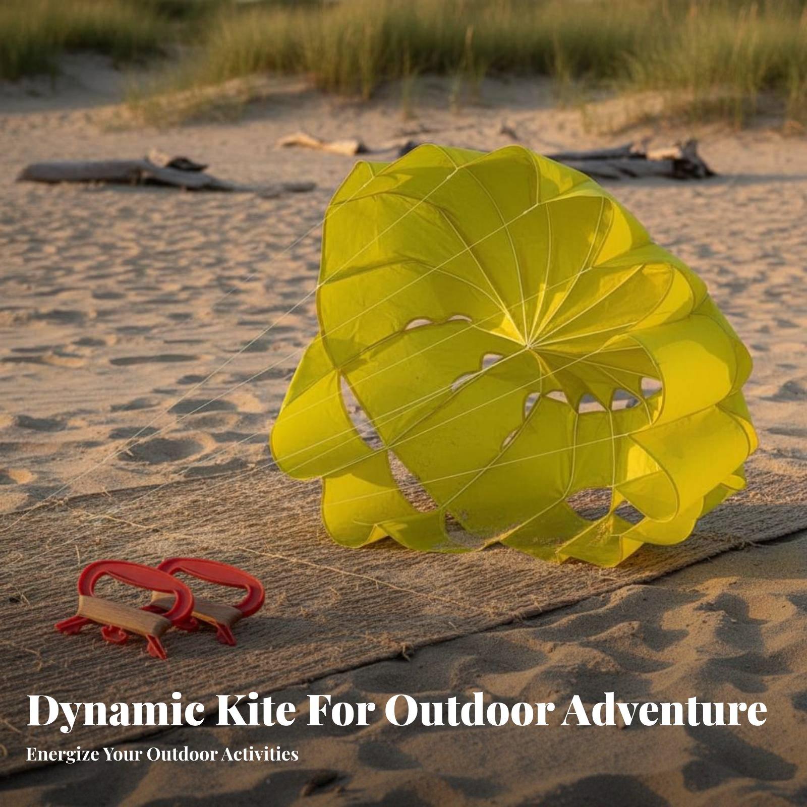 Rainbow Parafoil Kite Dual Lin - Outdoor Adventure Recreation ulasan dan harga
