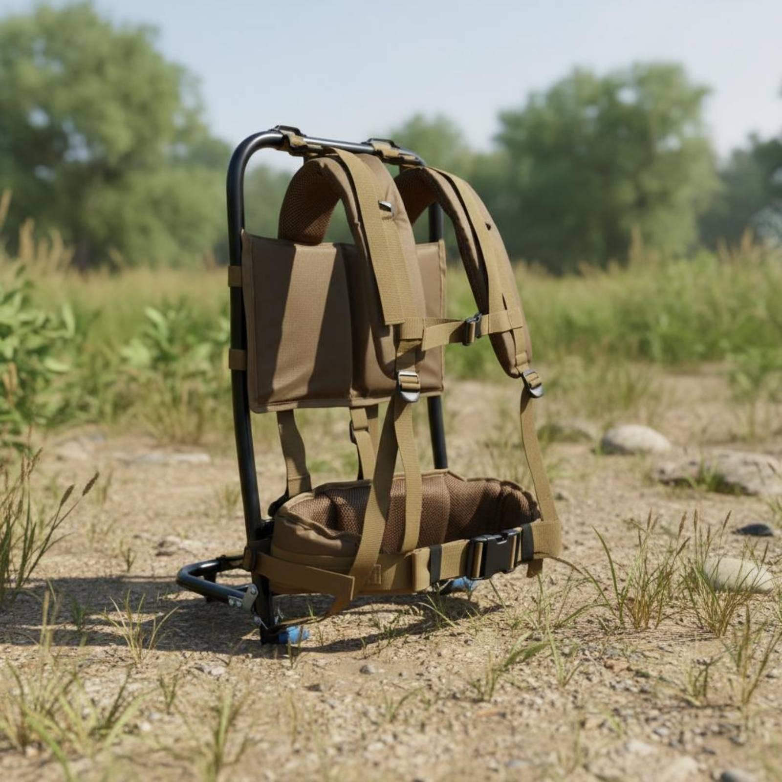 Portable Aluminum Hiking Frame - Outdoor Adventure Backpack ulasan dan harga