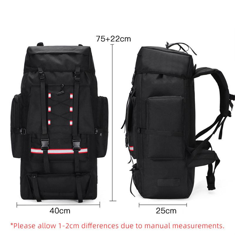 130L Hiking Camping Backpack T - Outdoor Adventure Backpack ulasan dan harga